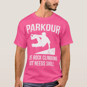 Bakåtsalto Parkour Citat För En Parkour Löpare T Shirt