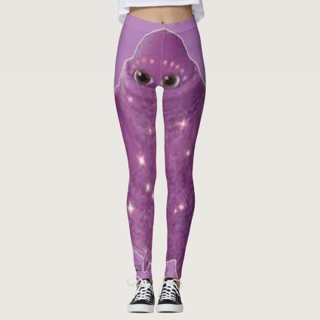 Bakåtstödda Boobonculus Leggings (Framsida)