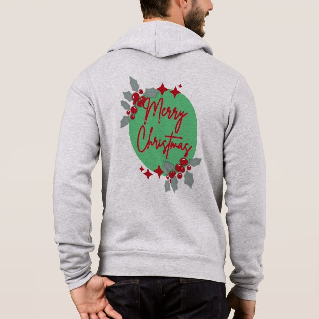 Bakåttryckt jul T-Shirt (Baksida)