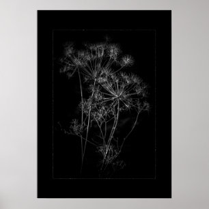 Bakbrädor i svartvitt nr 87 Gräns Poster