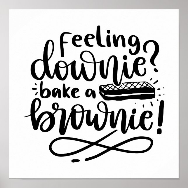 Bake a Brownie for Baker-presenten Poster (Framsidan)