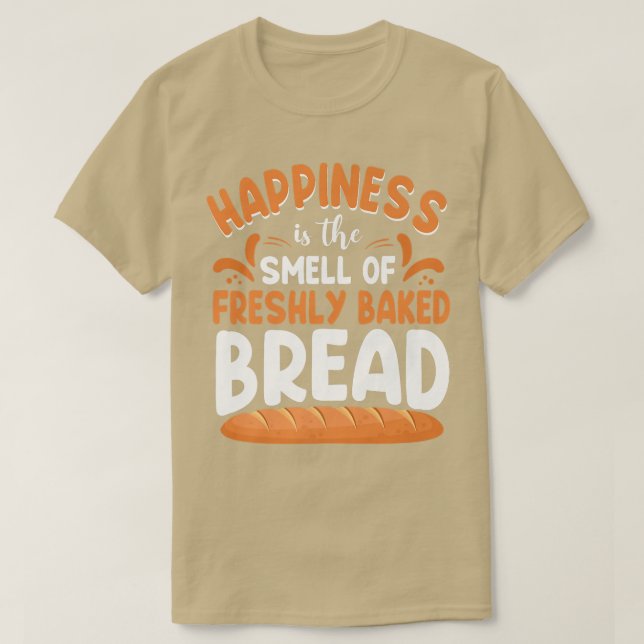 Bake Baking Bread T Shirt (Design framsida)