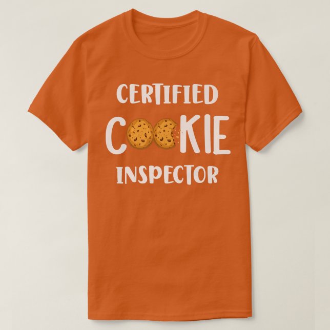 Bake Baking Cookie T Shirt (Design framsida)