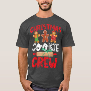 Bake Baking jul-Pepparkaksgubben Cookie Crew T Shirt