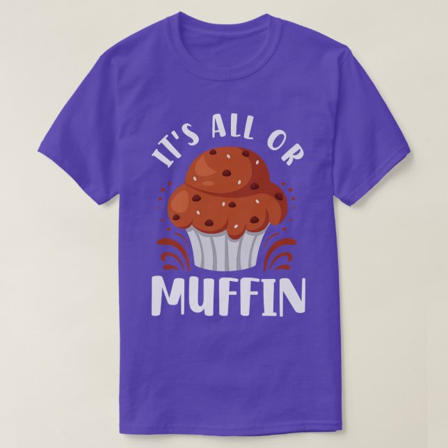 Bake Baking Muffin Pun  T Shirt (Design framsida)