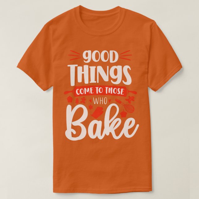Bake Baking T Shirt (Design framsida)