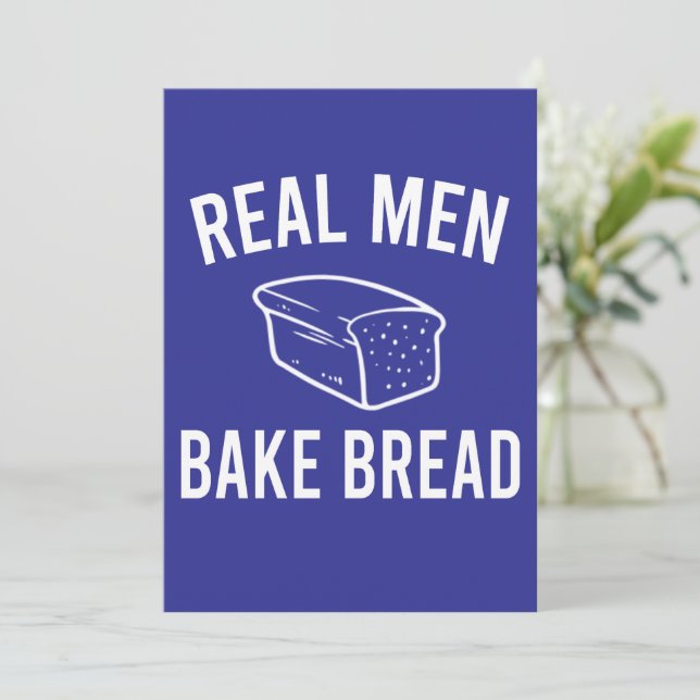 Bake Bread i Manar - snygg Baking-design Inbjudningar (Stående Fram)