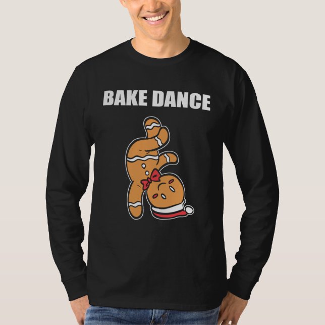 Bake Dance Baker T Shirt (Framsida)