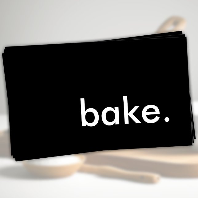 bake färg anpassade visitkort (Skapare uppladdad)