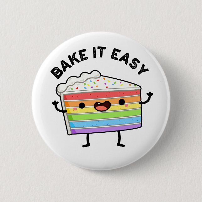 Bake It Easy Lundny Cake Pun Knapp (Framsida)