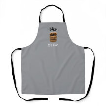 Bake My Day Grått Apron