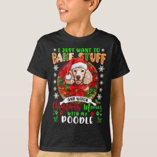 Bake Saker och titta på Julafton filmer med min Pu T Shirt