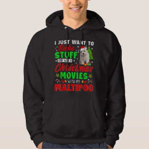 Bake Saker och titta på julfilmer med min malt Hoodie