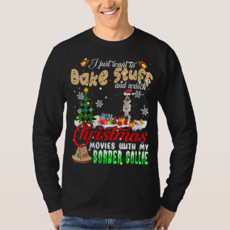 Bake Saker och titta på julfilmer med min sladd T Shirt