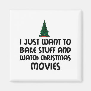 BAKE SAKER WATCH CHRISTMAS-MOVIER MAGNET