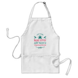 Bake Saker & Watch jul Movies Standard Apron Förkläde