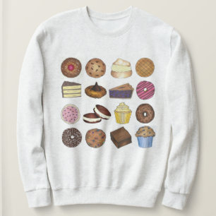 Bake Sale Cuptårta Cream Puff Cake Paj Brownie Tee Shirt