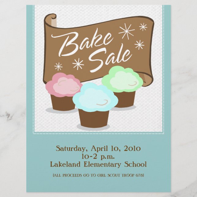 Bake Sale Flyers (Framsidan)