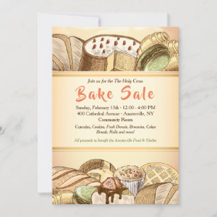 Bake Sale-inbjudan Inbjudningar