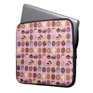 Bake Sale Treats Cuptårta Cookie Paj Brownie Donut Laptop Sleeve