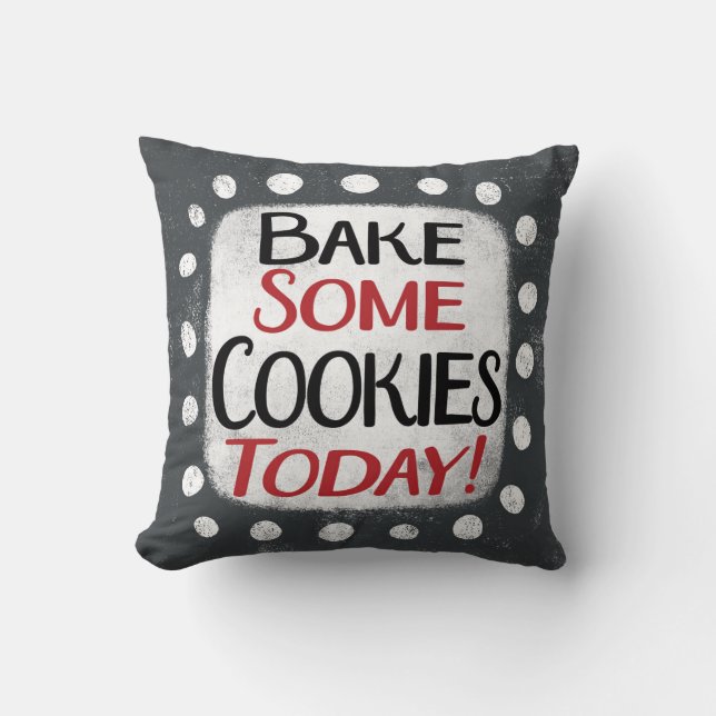 Bake some Cookies Today Dekorativ kudde (Framsida)