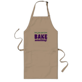 "BAKE something!" Apron Långt Förkläde