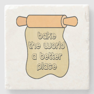 Bake the world a better place stenunderlägg