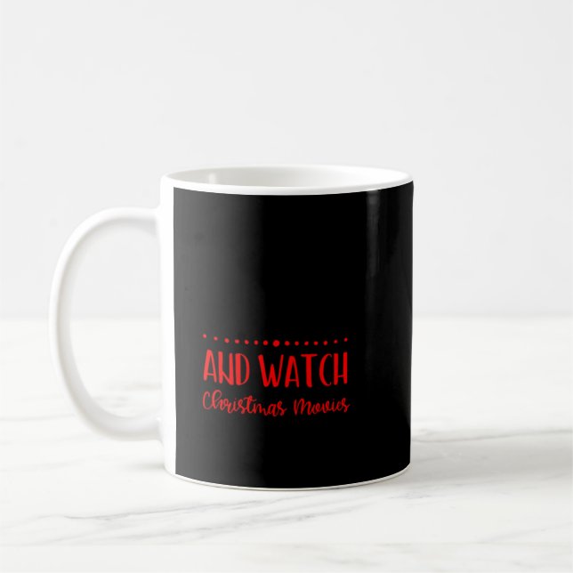 Bake Watch jul Movies Julhelg Kärlek35 Kaffemugg (Vänster)
