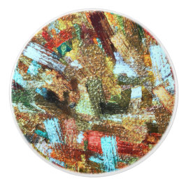 Baked Arizona Ceramic Knob Knopp