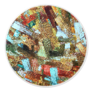 Baked Arizona Ceramic Knob Knopp