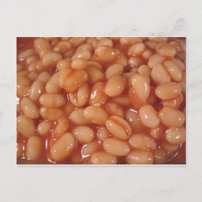 Baked Beans Vykort (Framsida)