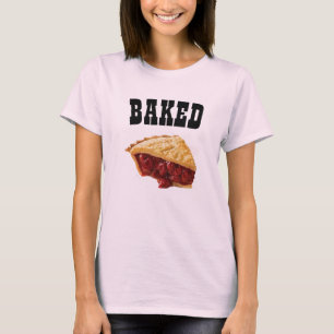 Baked Cherrie Paj Gravid Funny T-Shirt Design