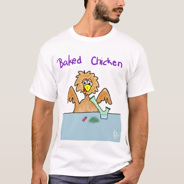 Baked Chicken T-shirt (Framsida)