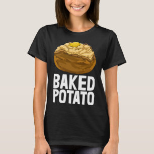 Baked Potato Baker Kärlek Women Foodie T Shirt