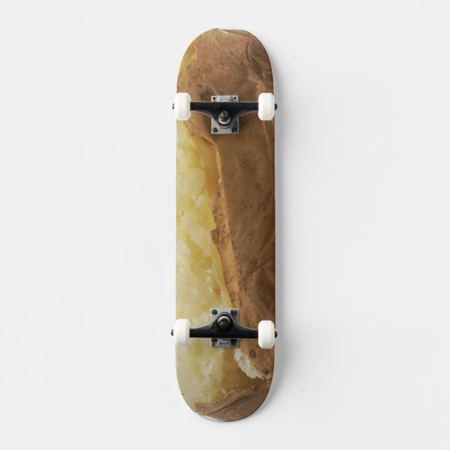 Baked Potato Old School Skateboard Bräda 18 Cm (Framsida)