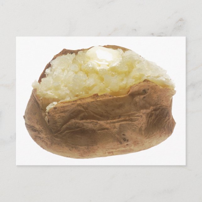 Baked Potato Vykort (Framsida)
