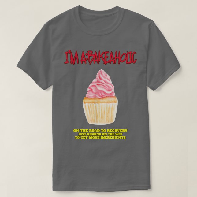 Bakehoholländer Baking Baker Funny Tet T Shirt (Design framsida)