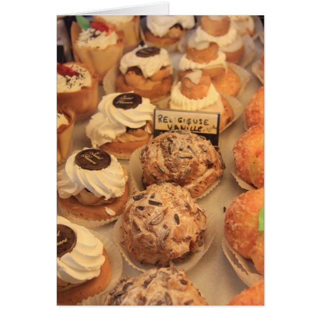 Bakelser de Provence Hälsningskort (Framsidan)