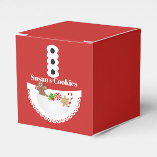 Baker Apron gingerbröd - utbyte av julkakor Presentaskar