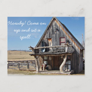 Baker Bäck Seed Store och Pioneer Village Postcar Vykort