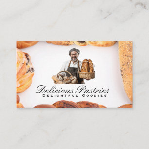 Baker Baguettes och Pastries Visitkort