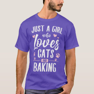 Baker & Bake Fläkt of Baking Supplies & Cats Älska T Shirt