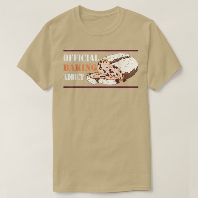 Baker Baking addie Bread T Shirt (Design framsida)
