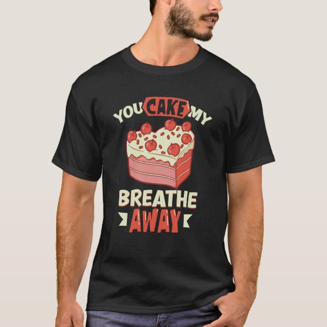 Baker Baking Cupkaka Bread Cookie Kitchen Cooking T Shirt (Framsida)