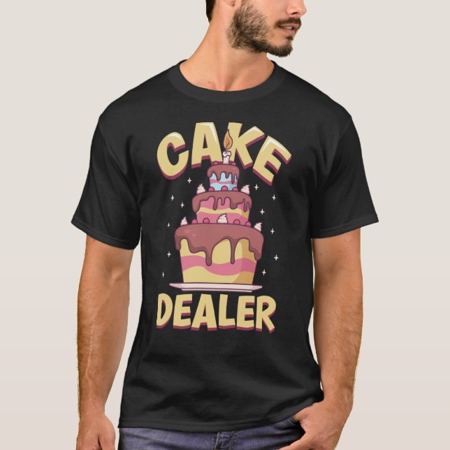 Baker Baking Cupkaka Bread Cookie Kitchen Cooking T Shirt (Framsida)