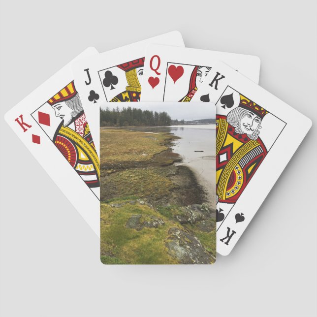 Baker Bay, Cape Disseende, Washington Casinokort (Baksidan)