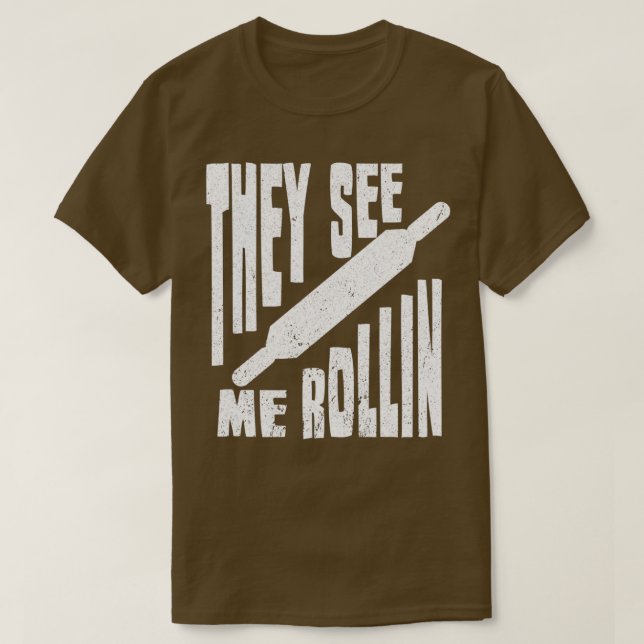 Baker Bread Baking Rolls Bakery T Shirt (Design framsida)