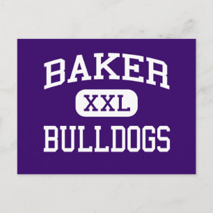 Baker - Bulldog - Senior - Baker City Oregon Vykort