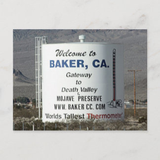 Baker, CA Vykort