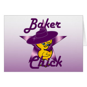 Baker-Chick #9 Hälsningskort